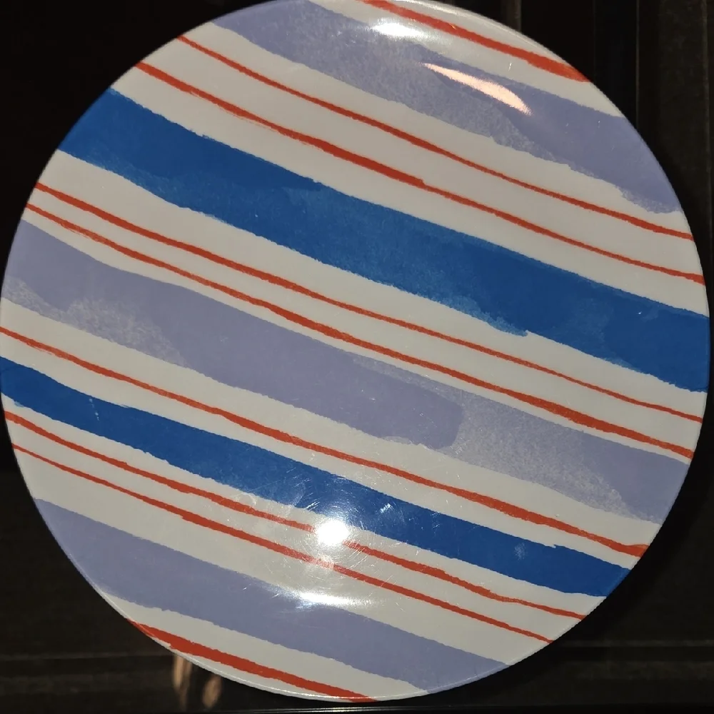 Sur La Table Striped Plates